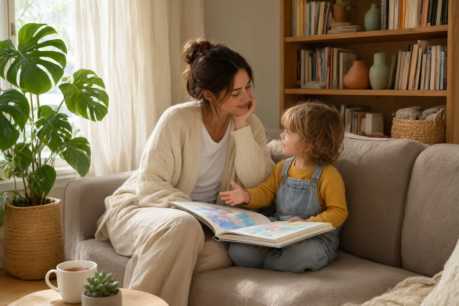Editorial scene showing practical next steps for How to Use Dialogic Reading Prompts Without Making Story Time Feel Like a Quiz